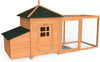 Chicken Coop and Run, Wooden Hen House with Nest Box, Poultry Ark Coup