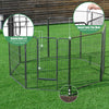 8 Panel Pet Playpen Indoor Outdoor Exercise Dog Fence Dog Folding Playpen Kennel