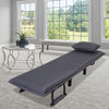 Single Sofa Bed 3-In-1 Folding Armchair Sleeper Lounge Couch Seat with Pillow