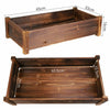 Exquisite Wooden Garden Planter Raised Bed Herb Strawberry Climbing Flower Box