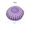 80CM Mandala Cushion Cover Pillow Case Home Sofa Decor Floor Cover