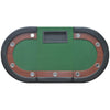 NEW 10 Player Casino Poker Table Dealer Area with Removable Chip Tray Green P8R8