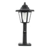 2 x LED SOLAR POWERED WALL LANTERN LAMP SUN LIGHTS Vintage OUTDOOR MOUNT GARDEN