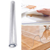 Clear PVC Tablecloth Dining Table Cover Desk Top Protector Wipe Clean 2mm Thick