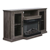 Electric Fireplace Heater Entertainment Console TV Stand Unit 3-Color LED Flame
