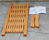 Expanding Garden Wood Fence Freestanding Screen Trellis Style Safety Gate