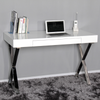 White High Gloss Dressing Table Drawer Computer Desk Office Vanity Console Home