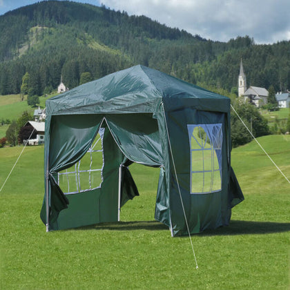 2X2 m Green Pop-up Gazebo Marquee Canopy Outdoor Garden Tent Waterproof