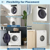 1400W Electric Clothes Dryer 4KG Compact Dryer Laundry Dryer w/ 3 Heating Option