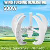 600W Lantern Wind Turbine Generator with Controller High Power Boat Marine DC12V