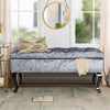 Crushed Velvet Ottoman Storage Bench Stool Chair Bedding Blanket Toy Chest Trunk