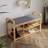 3 Tiers Shoe Bench Shoes Storage Rack Cabinet Padded Seat Cushion Stool Hallway