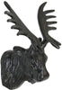 Ornamental Moose Head - Hanging Wall Mounted Deer Antler For Home Lounge Decor
