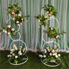 Anti-rust Sturdy 8 Circle Hoop Wedding Arch Frame Balloon Flower Stand Backdrop