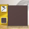 Folding Room Divider 1/4 Panel Freestanding Wall Privacy Screen Protector