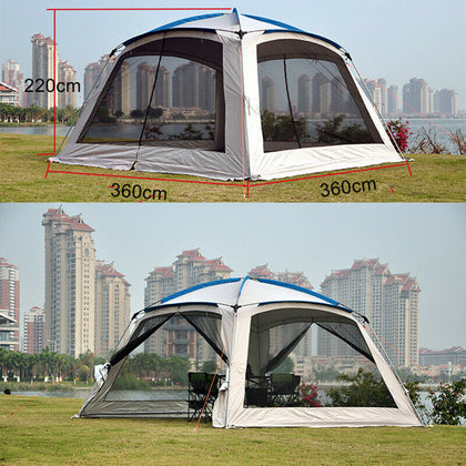 Pergolas Sun Shade Shelter Camping Picnic Awning Gazebos Canopy Pavilion