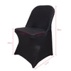 10PCS Folding Stretch SPANDEX Chair Cover Wedding Banquet Reception Decorations