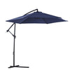 2/2.5/2.7/3M Patio Parasol Sunshade Garden Umbrella Outdoor Canopy Tilt Crank