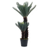 Large Artificial Cycas Tree in Pot Fake Green Plant Indoor Outdoor Home Office