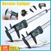 Digital Vernier Caliper Micrometer Measure Tool Gauge Ruler 150mm Black UK