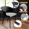 Set of 4 Dining Chairs Set Plastic Seat PADDED SEAT Home Dining Room Restaurants