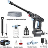 Electric Cordless High Pressure Washer SprayGun Power Jet Washing Car Cleaner