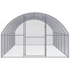 Outdoor Chicken Coop 3x6x2 m Galvanised Steel N7V7