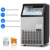 Ice Maker Machine Stainless Steel Ice Cube Maker Self-Cleaning Ice Machine