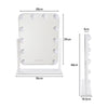 Hollywood Make-up Table Mirror Vanity 12 Lights LED Mirror Dimmable 3 Color Mode