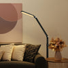 LED Floor Standing Lamp Dimmable Height Adjustable Reading Light Office Work