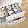 3pcs Foldable Underwear Bra Fabric Socks Box Storage Organizer Drawer Dividers