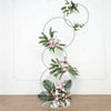 Set 2 Road Lead Wedding Arch Backdrop Stand Wreath Hoop Flower Decor Lawn Door