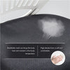 Armless Desk Chair Small Desktop Chair Swivel Study Chair for Small Space Grey