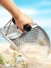Sand Scoop 304 Stainless Steel Beach Metal Detector Scoop with Detachable brbWp