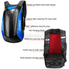 Carbon Fiber Motorcycle Motorbike Luggage Backpack Racing Riding Storage Bag UK