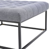 Square Coffee Table Footstool Pouffe Upholstered Foot Stool Pouffe Bench Seat