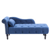 Chesterfield Tufted Chaise Longue 2 Seater Lounge Sofa Bed Accent Bed End Chair