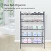 5 Tiers Shoe Rack Storage Shelf Display Stand Organiser Shoes Holder 15 Pairs