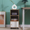Mobile Filing Cabinet with Storage & Door File Cabinet Side Table Bedside Table