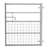 Galvanised Metal Field Farm Equestrian Entrance Security Gate Fence Cross Bar
