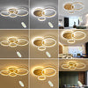 Modern Lamp 3/5 Ring LED Ceiling Light Chandelier Lights Living Room Dining Room