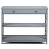 3-Tier Console Table X-Design Hallway Storage Cabinet Sofa Side Table W/ Drawer
