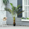 120cm Artificial Palm Tree Topiary Potted Plant Green Outdoor Home Office Decor
