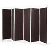 6-Panel Room Divider Folding Privacy Screen Partition Protective Wall Divider