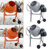 60/120/140 Litre Mobiling Electric Cement Mixer Plaster Mortar Mixing Machine UK