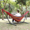 Heavy Duty Hammock w/ Steel Stand Outdoor Patio Garden Lounger Swing Chair Seat