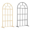 2M Lawn Wedding Arch Backdrop Stand Flower Display Frame Background Metal Rack