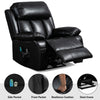 Recliner Armchair 8 Point Electric Heated Massage Sofa Arm Chair Lounge Home