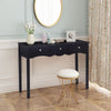 Accent Dressing Table 3 Drawer Sofa End Console Table Hallway Storage Furniture