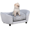 Dog Sofa Bed, Pet Chair, Kitten Couch Lounge w/ Cushion, for XS, S Dogs